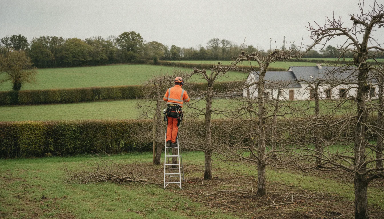 Élagage des arbres fruitiers en Vendée : guide complet par espèce