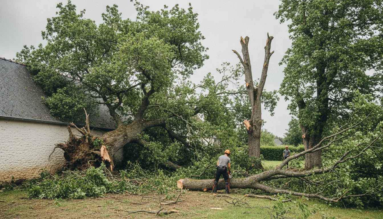Tempête en Vendée : que faire après des dégâts sur vos arbres ?
